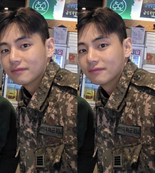 Sergeant Kim Taehyung Spotted: Shocking Controversy Erupts!