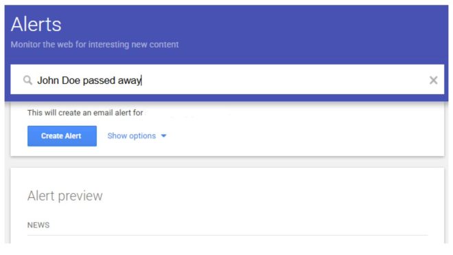 Setting Up Google Alerts for Death Notifications
Stay Informed: Create Alerts for Death-Related News