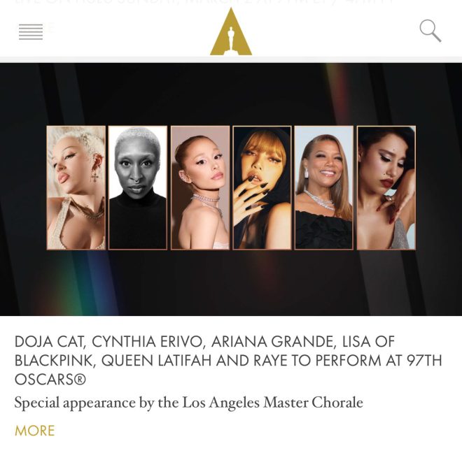 Shocking Lineup: Doja Cat & Blackpink's LISA Hit the Oscars Stage!