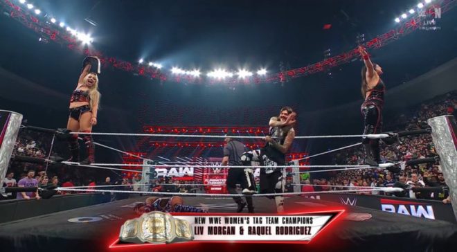 Shocking Upset: Liv & Raquel Stun Bianca & Naomi for Tag Gold!