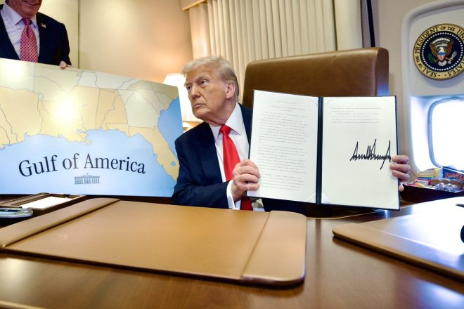 Trump Declares “Gulf of America Day” in Shocking Air Force One Move!