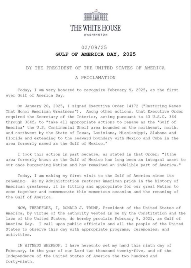 Trump Declares "Gulf of America Day"—Nation Divided!