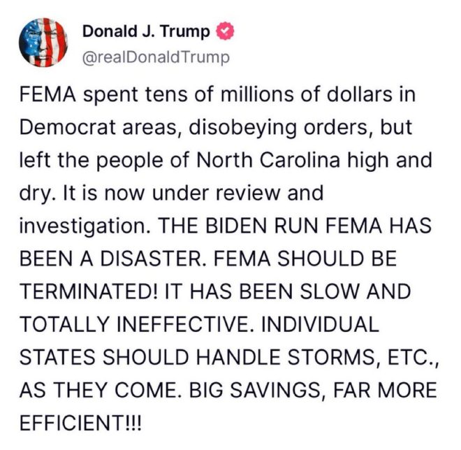 Trump Shocks Nation: FEMA Under Review Amid Controversial Claims!
