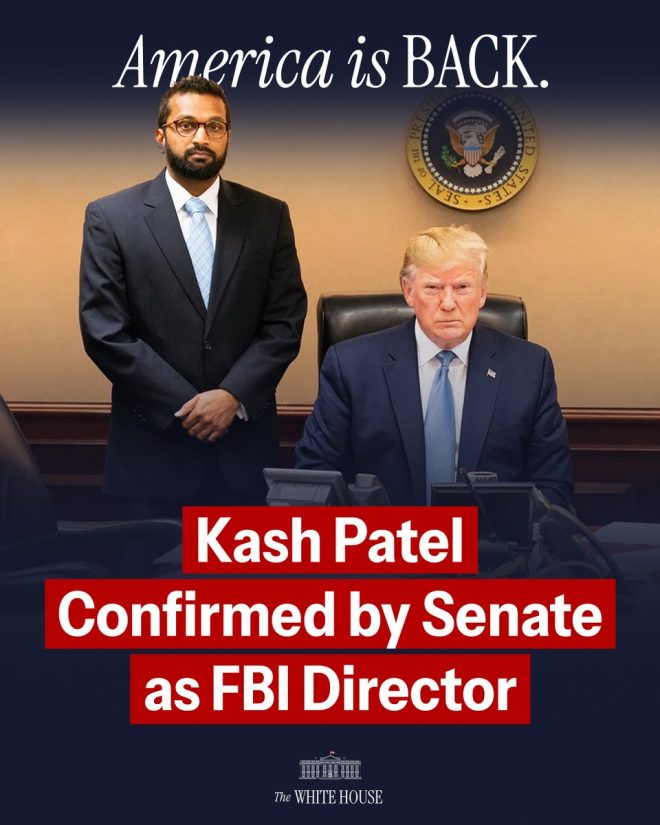 Trump’s Agenda: Controversial Patel Named as FBI Director!