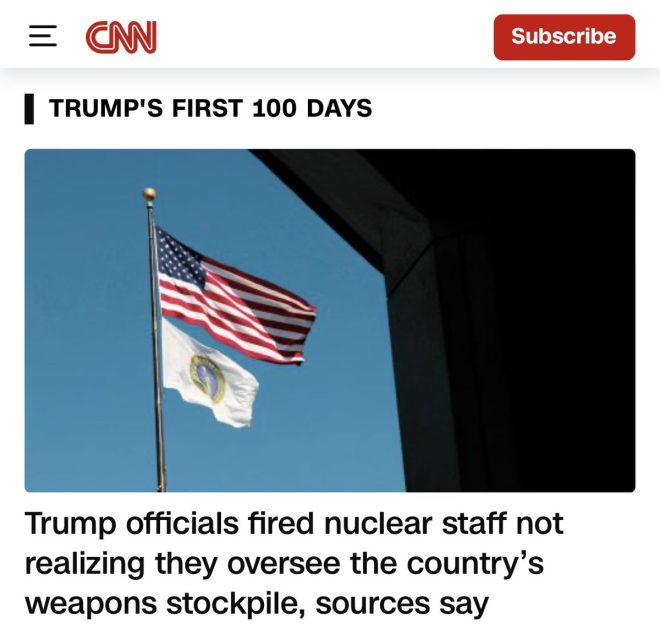 Trump's Nuclear Staff Firing: A Shocking Admission or Stunt?