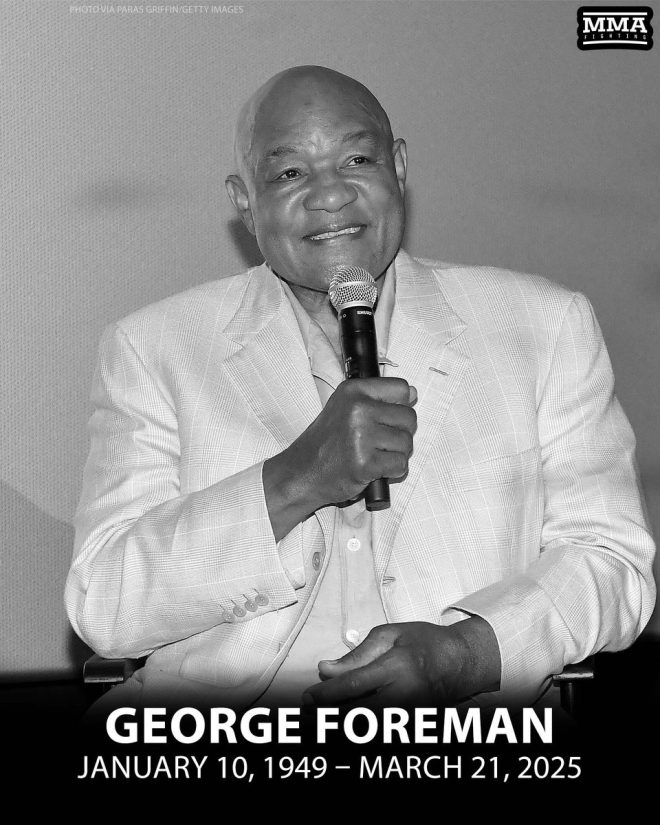 Death of Boxing Legend George Foreman at Age 76