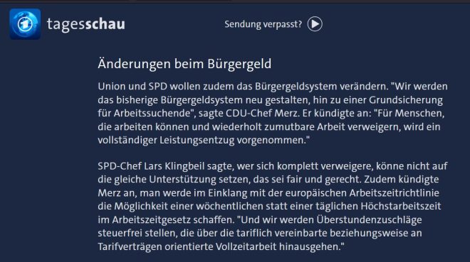 Aus Bürgergeld wird Grundsicherung – SPD am Rande des Abgrunds!
