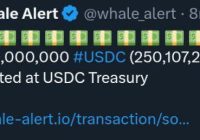 BREAKING: $250 Million USDC Minted - A Game-Changer or Crisis?