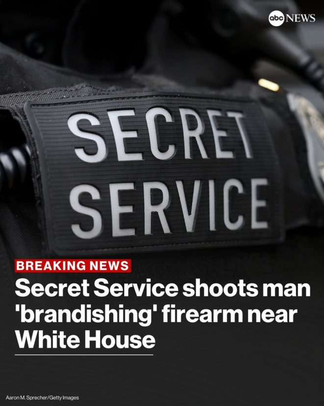 BREAKING: Armed Man Shot by Secret Service Near White House!