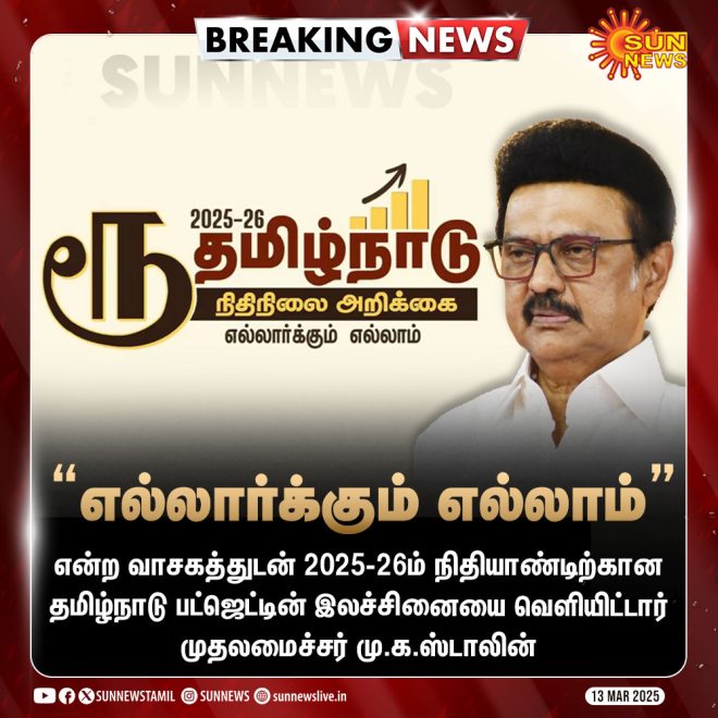 BREAKING: CM Stalin Reveals Controversial Tamil Nadu Budget Plans!