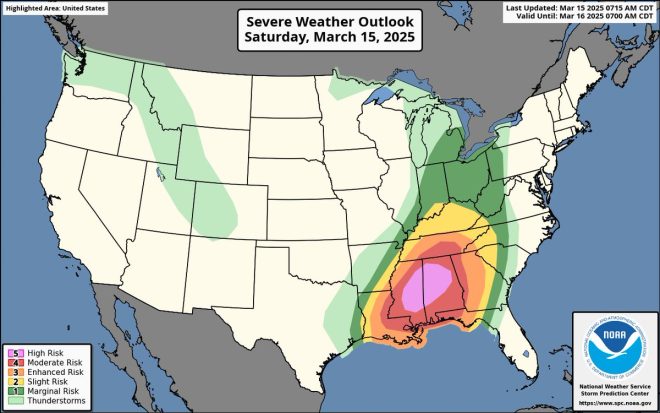 BREAKING: Catastrophic Tornadoes Set to Devastate Gulf Coast Today!