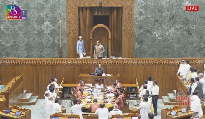 BREAKING: DMK MPs Cause Lok Sabha Delay Over Education Funding!