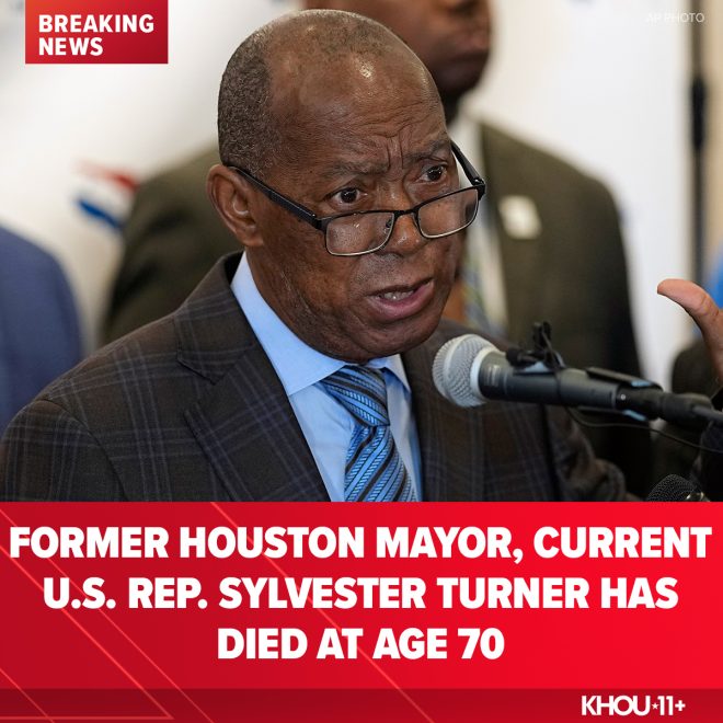 BREAKING | Death of Former Houston Mayor Sylvester Turner at 70
What we know: