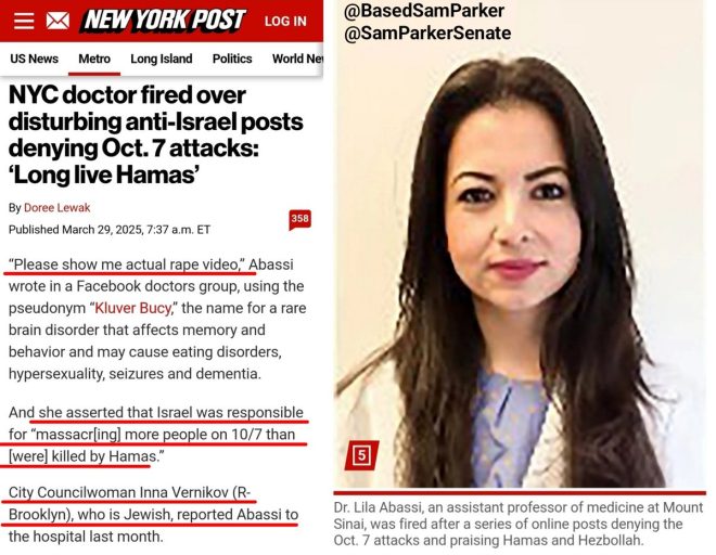 🚨BREAKING: Doctor Fired for "Antisemitism" Over Controversial Claims