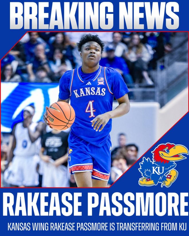 BREAKING: Kansas Freshman Rakease Passmore's Shocking Transfer!