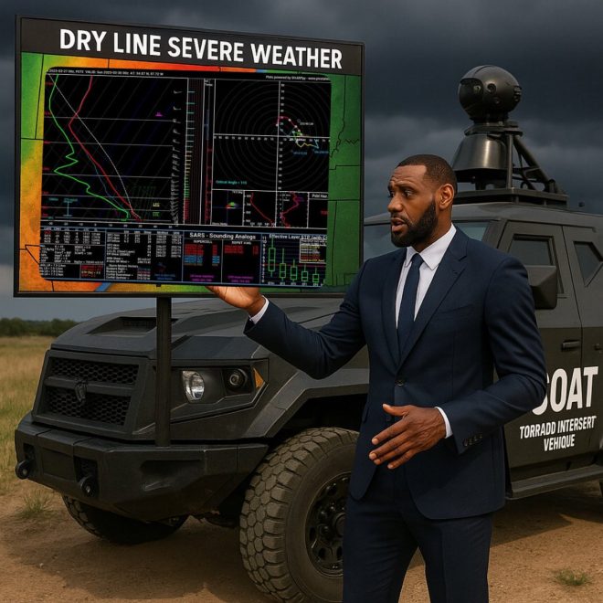BREAKING: LeBron James Predicts Tornado Outbreak in Oklahoma!