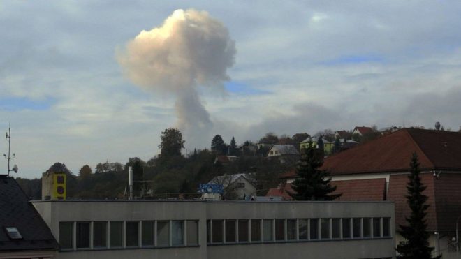 BREAKING: Massive Blast at Czech Ammo Plant Linked to Ukraine Fury!