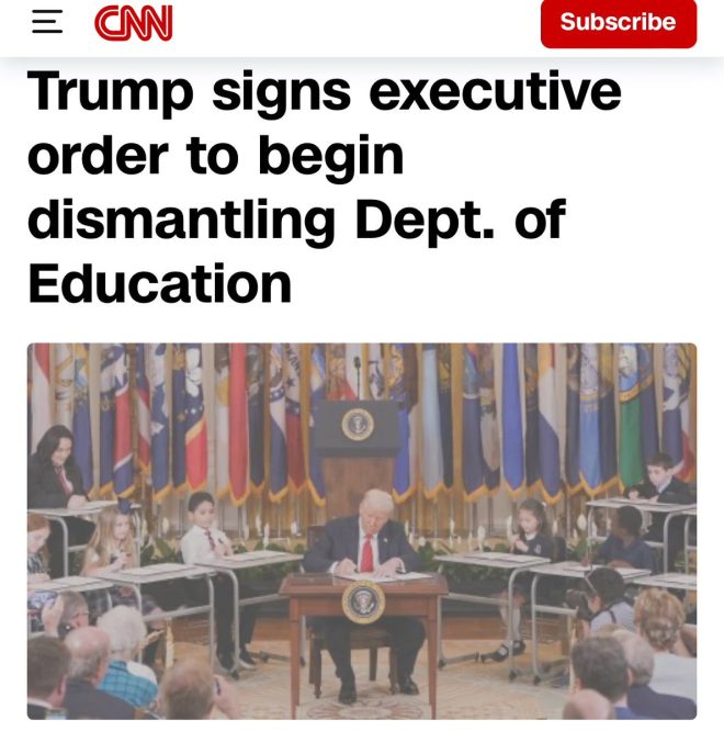 BREAKING NEWS: Trump’s Shocking Order to Abolish Education Dept!