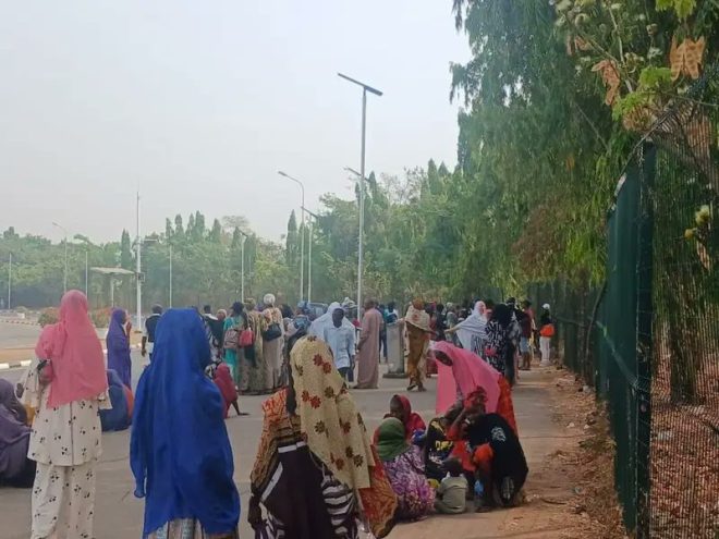 BREAKING: Nigeria Police Use Tear Gas on Natasha Akpoti Supporters!