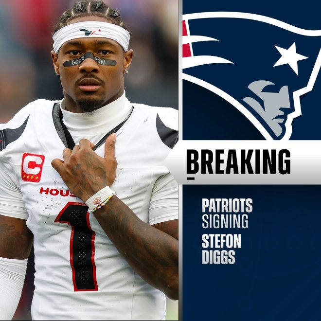 BREAKING: Patriots Shock NFL, Sign Stefon Diggs for $69M!