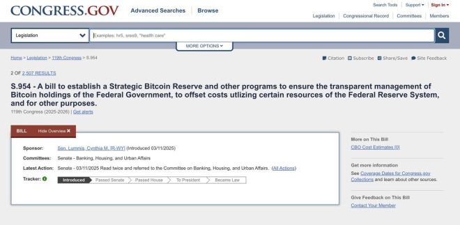 BREAKING: Senator Lummis' Bitcoin Act Sparks Major Controversy!