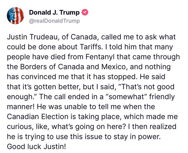 BREAKING 🚨 Trump Drops Bombshell: Trudeau's Tariff Power Play!