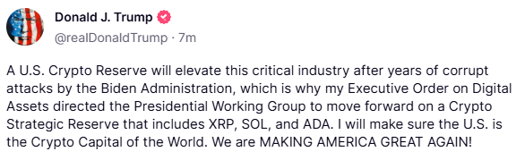 BREAKING: Trump’s Shocking Move to Establish U.S. Crypto Reserve!