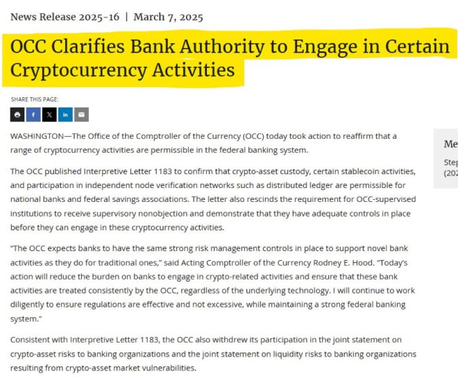 đź’ĄBREAKING: US Banks' Crypto Freedom Sparks Nationwide Outrage!