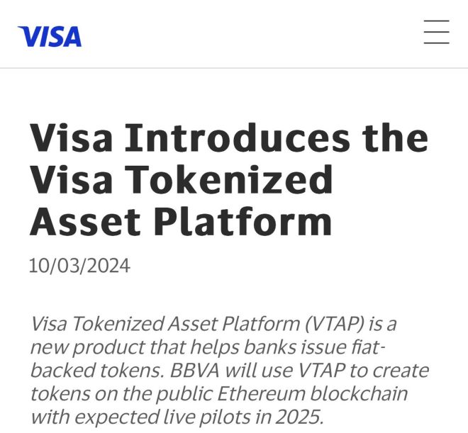 💥BREAKING: VISA's ETH Tokenization Sparks Crypto Controversy!