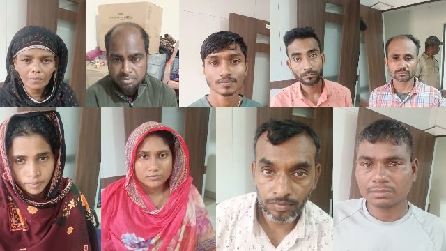 Breaking: 10 Illegal Bangladeshis Arrested in Bhubaneswar!