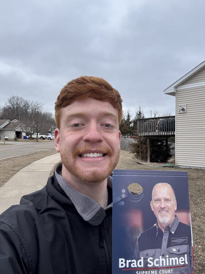 Cold Winds Can't Chill Spirits: Schimel Support Ignites Controversy!