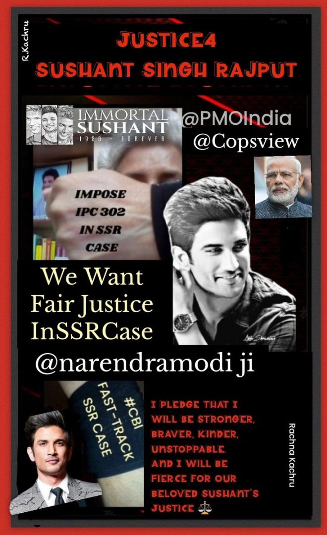 Creates Chaos and Division: #GlobalWave4Justice for SSR Sparks Controversy and Unrest!🔱 #HarHarMahadev #PMOIndia