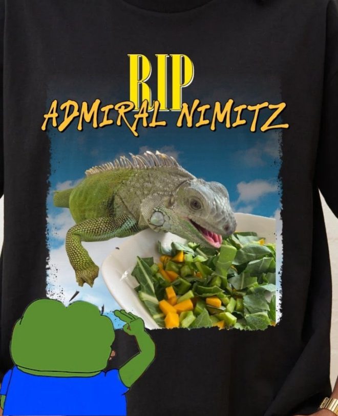 Death of Admiral Nimitz: A Sad Goodbye to MustStopMurad's Iguana