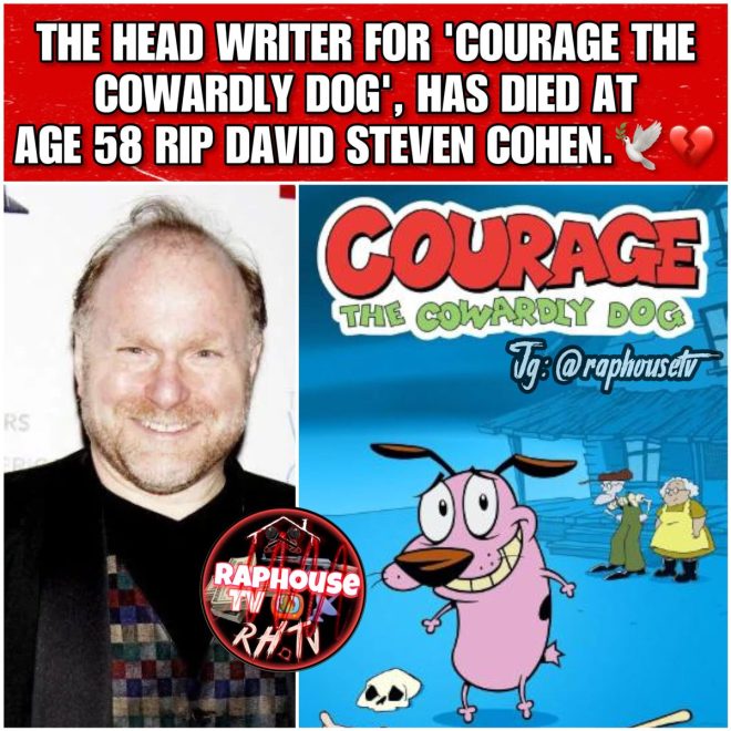 Death of 'Courage the Cowardly Dog' Writer David Cohen at 58