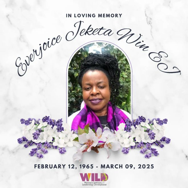 "Death of Everjoice Jeketa Win: A Legacy of Empowerment Lives On"
RIP
GenderEquality
