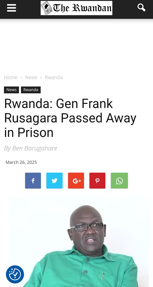 Death of General Frank Rusagara: A Hero Lost to Injustice