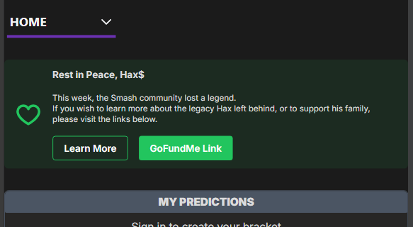Death of Hax: A Tragic Loss for the Melee Community