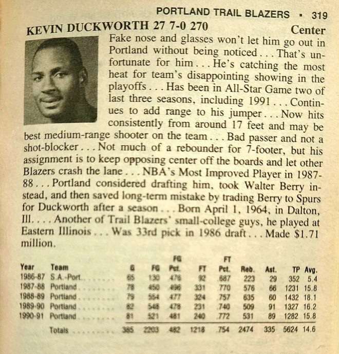 Death of Kevin Duckworth: NBA All-Star and Trail Blazers Legend