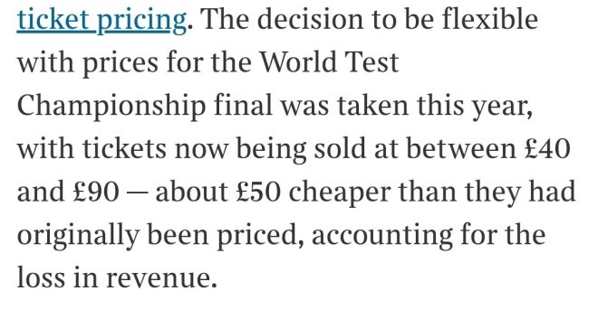 Death of Lord's Reputation: Fans Unmoved by Ticket Price Gouging