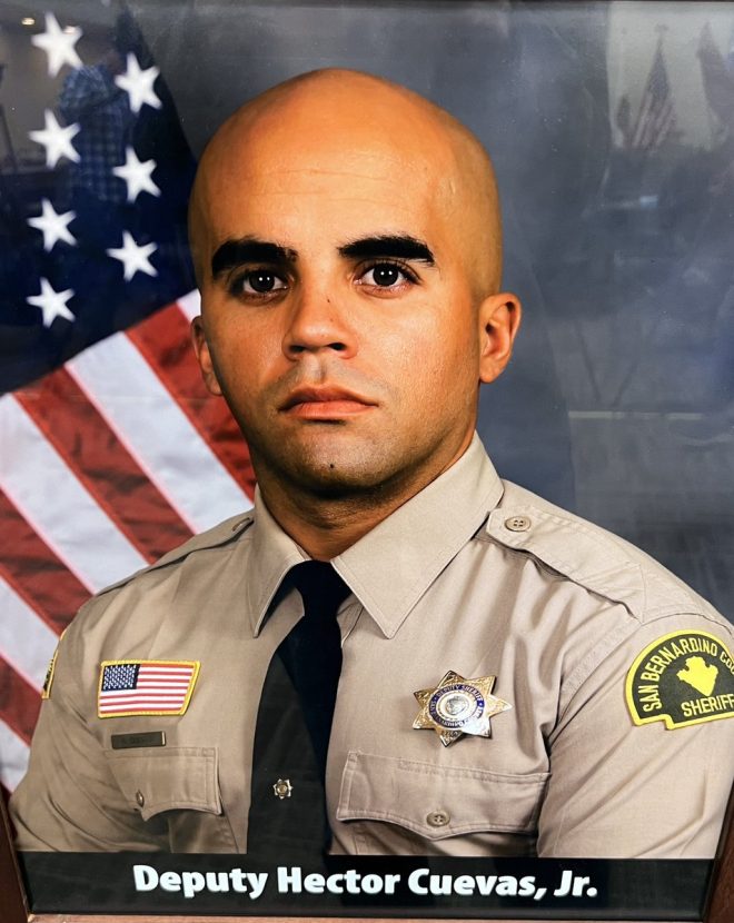 Death of San Bernardino Co Sheriff’s Deputy Hector Cuevas, Jr.