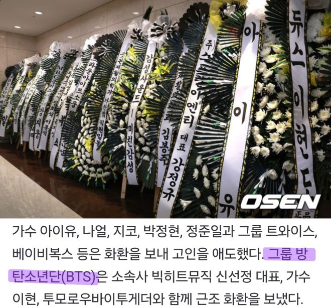 Death of Singer Wheesung: BTS and Others Pay Tribute