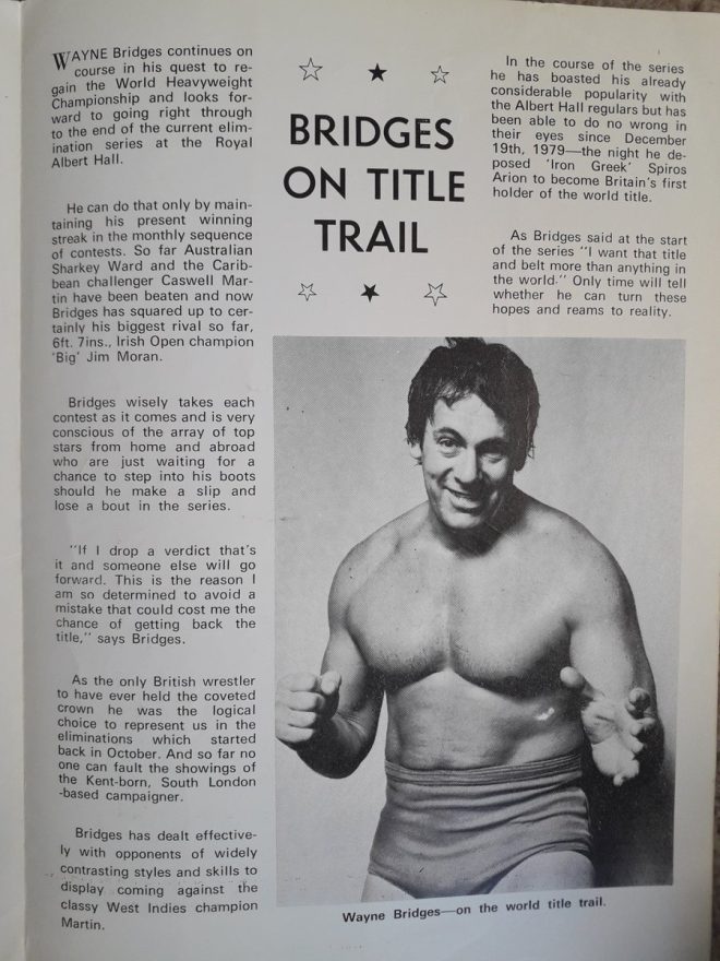 Death of Wayne Bridges: Remembering a Wrestling Legend