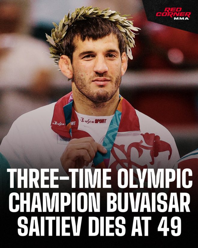Death of Wrestling Legend Buvaisar Saitiev at Age 49