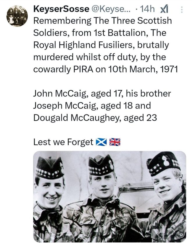 Death of Young Men: Our Prayers for Families Affected by IRA
