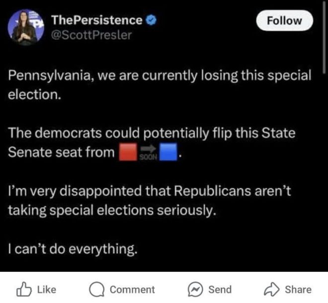 Democrats Panic: Fundraising Texts Show Fear of Our PA Campaign!