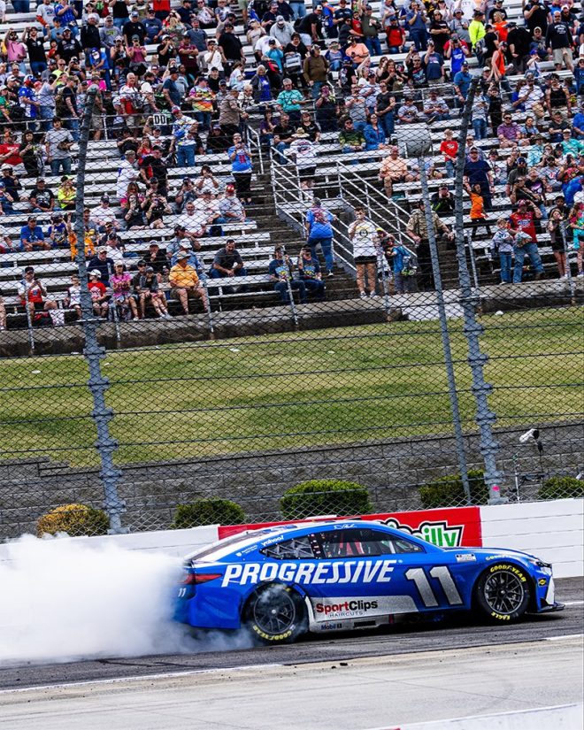 Denny Hamlin's No. 11 car cleared post-race inspection for controversial victory!