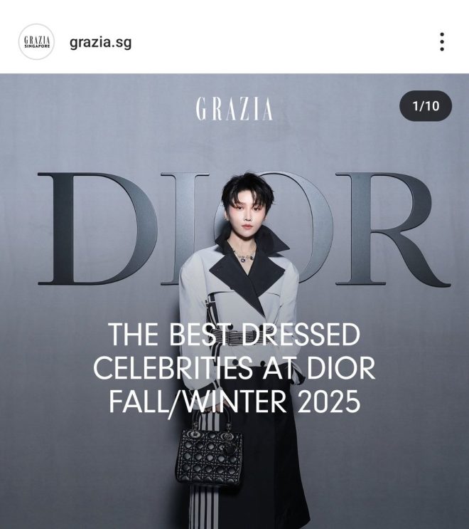Grazia Singapore's Shocking Pick: Lingorm Crowned Best Dressed at Dior! 

LingOrmDiorAW25  
DiorAW25  
Dior