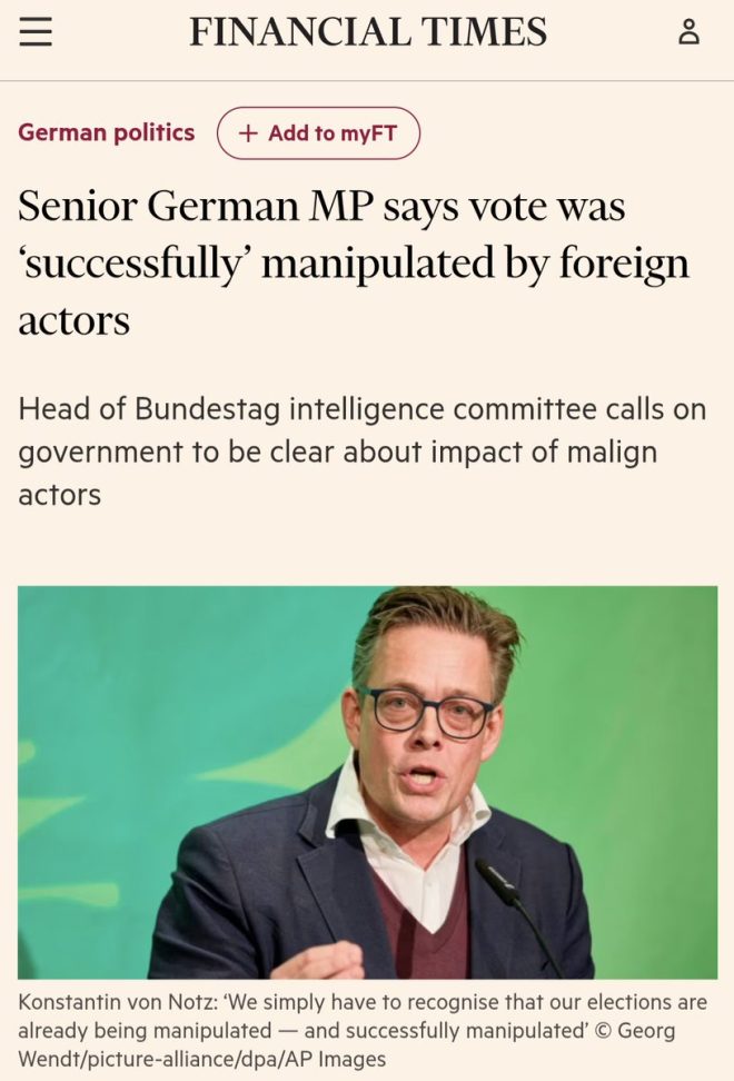 Grüne verlieren Wahl: Prophezeiung über Auslandseinfluss bestätigt!