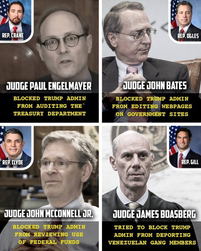 Impeachment Chaos: GOP Targets Judges for Blocking Trump Orders!