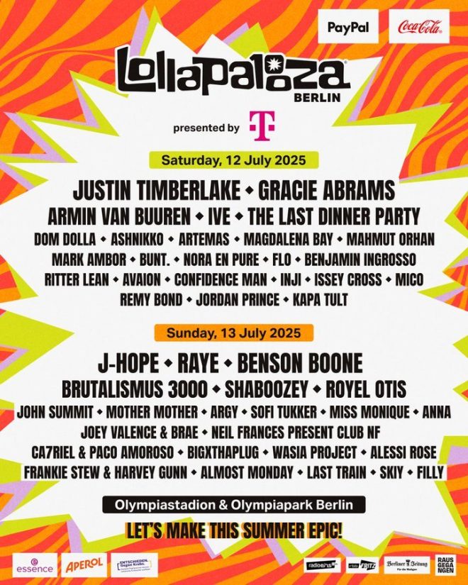 J-Hope Shocks Fans: Lollapalooza Berlin Set for HOBIPALOOZA!